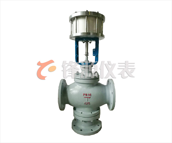 氣動(dòng)活塞式三通切斷閥